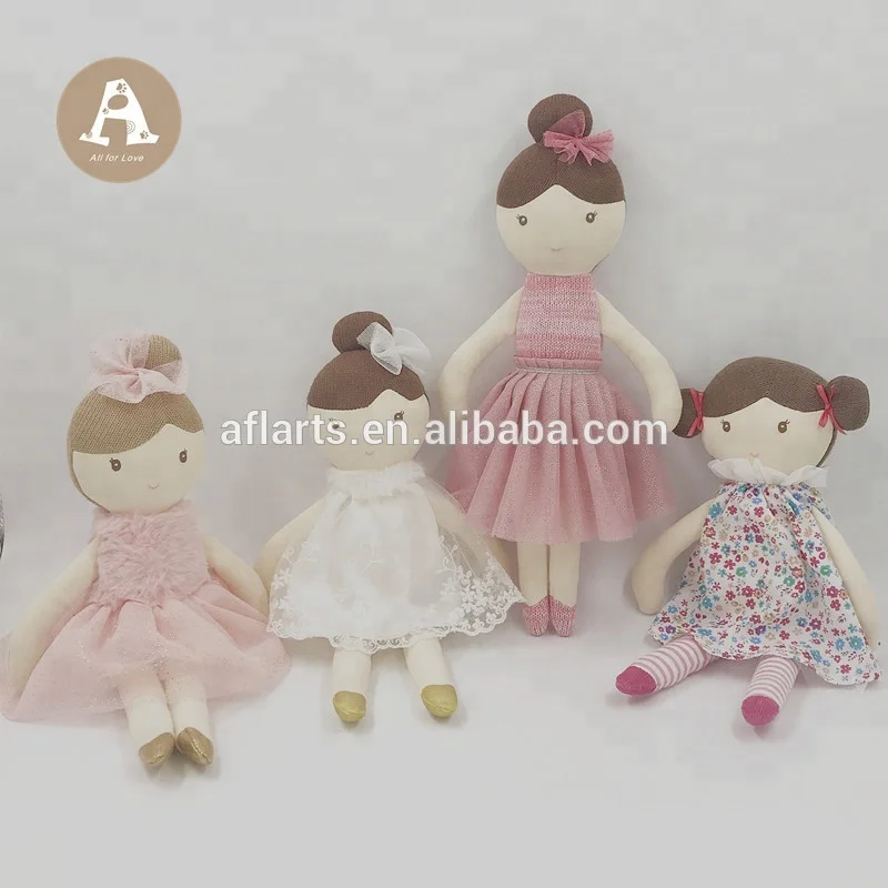 中国手作りカスタム女の子布生地ぬいぐるみ赤ちゃん100 ポリエステルぬいぐるみ生地柔らかいぼろ人形 Buy ぬいぐるみ人形女の子のため ぼろ人形おもちゃ バレリーナぼろ人形 Product On Alibaba Com