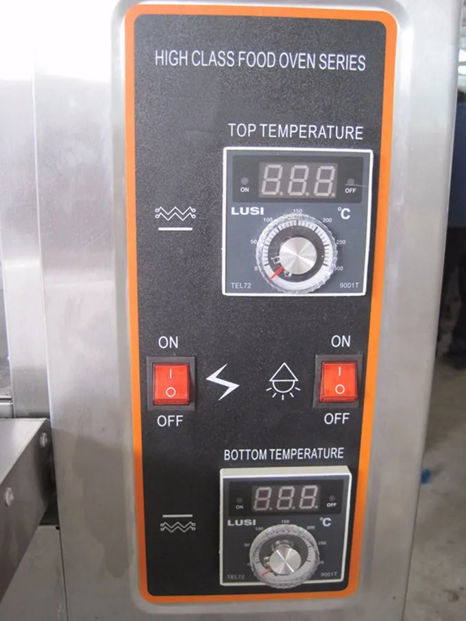 220 V Single Phase 1 Deck 2 Trays Electric Baking Oven Factory Cheap Price for Sale
