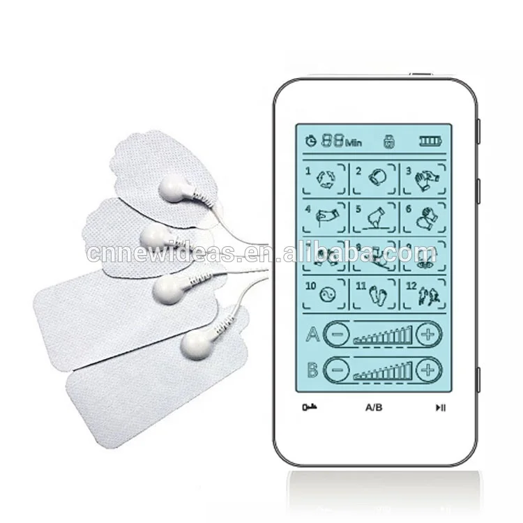 HealthmateForever YK15AB TENS unit EMS Muscle Stimulator & Wires -No pads