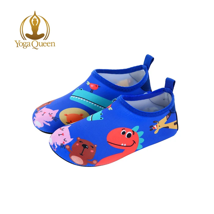 Оптовая продажа, Разноцветные детские пляжные акватуфли с мультяшным рисунком для бассейна