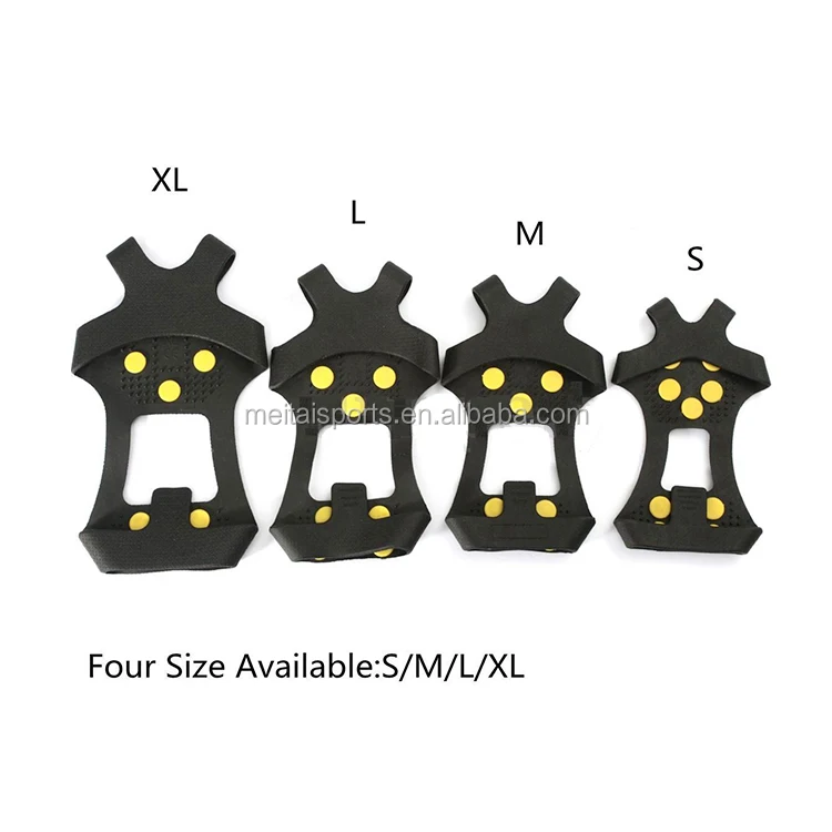 
Силиконовый нескользящий чехол для обуви с зажимом для льда 