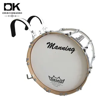 Customized good quality lightweight marching bass drum with carrier
