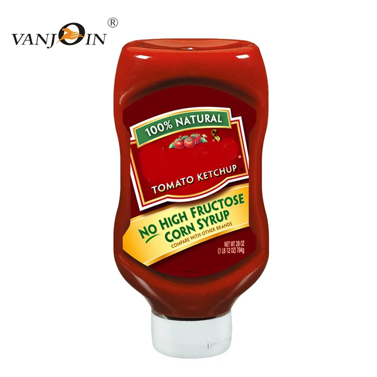 サラダトマトソースドレッシング用ボトル逆さま360ml 500g