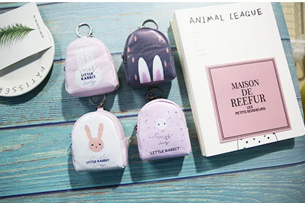 Новый креативный мини-кошелек с милыми животными кошелек для девочек детей студентов мультяшный брелок