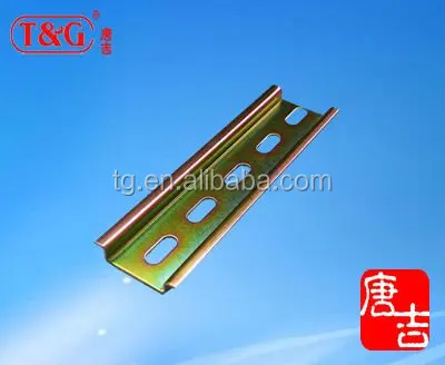 Электрические Цинка Пластины en 50022 соответствует Rohs 35 мм стандартный din рельс