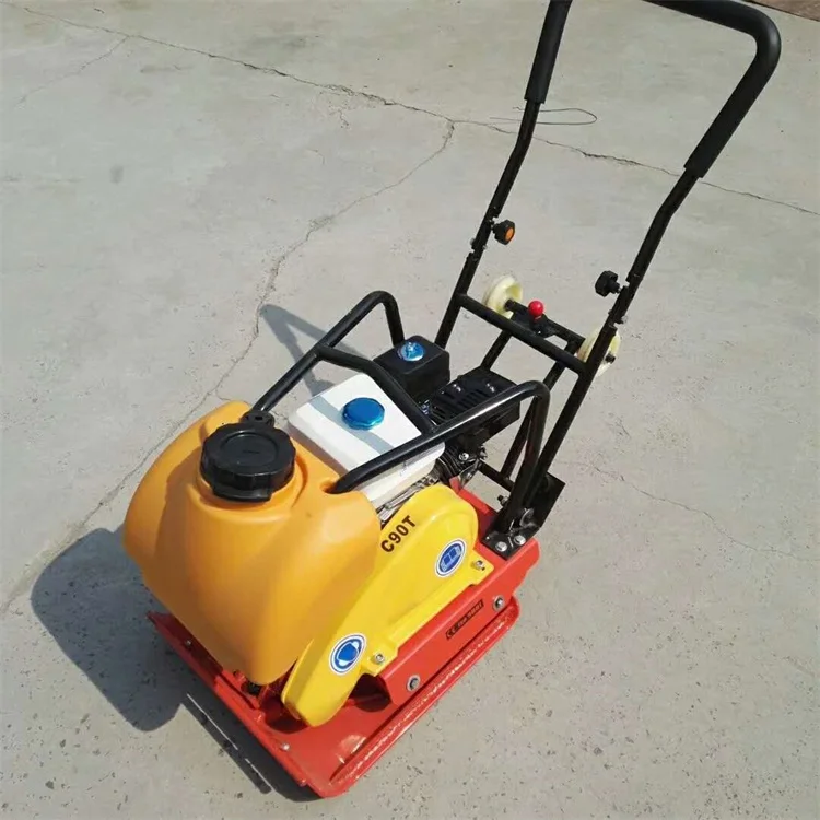 120kg Vibration Plate Compactor	mini Plate Compactor with Gasoline or diesel Engine for Sale