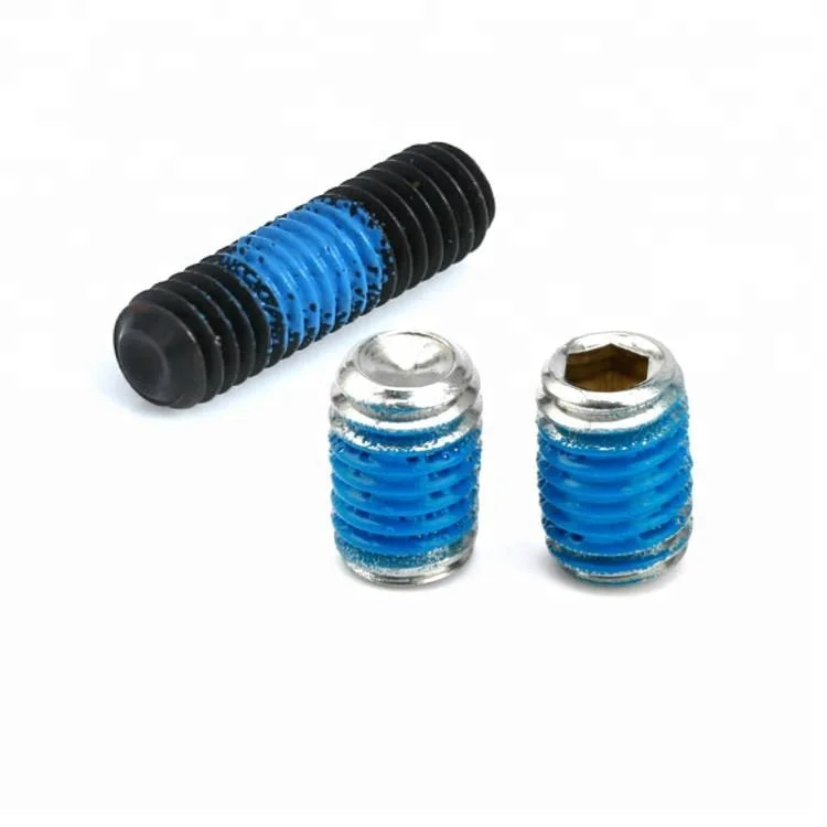 Nylon Patch Threadlocking Hex Socket Grub Set Screws Buy Nylon Patch