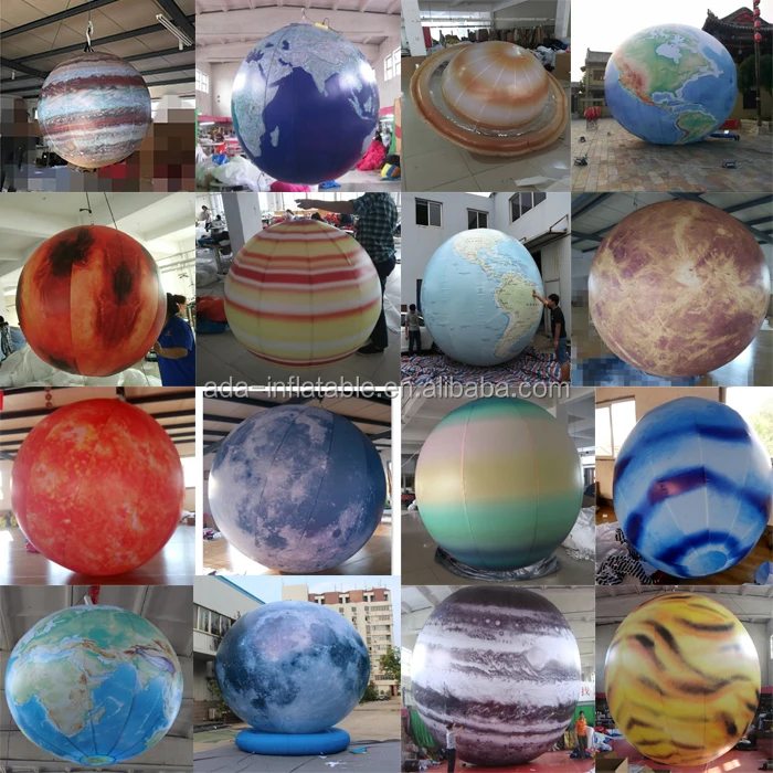 3m Customized Event - Giant Inflatable Moon Balloon 10ft
