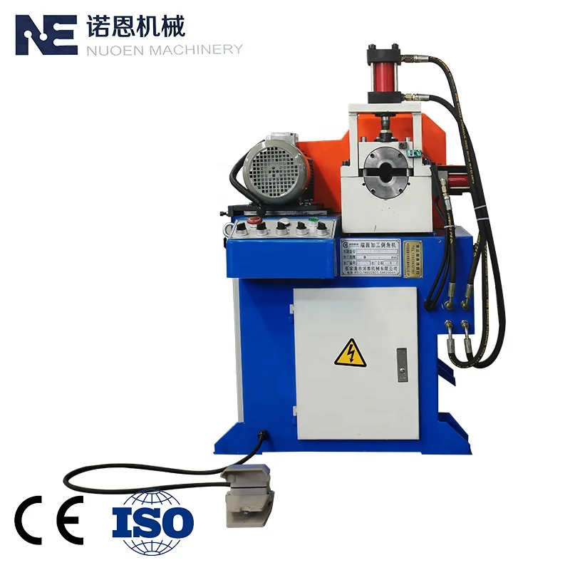 RT-150AC single head hydraulic metal pipe chamfering machine tube end beveling machine