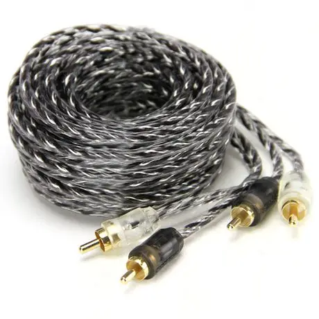 car subwoofer rca cable