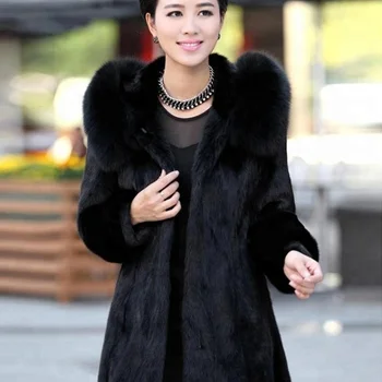 O-neck sheared raccoon fur jackets/ Customize lady gilet coat