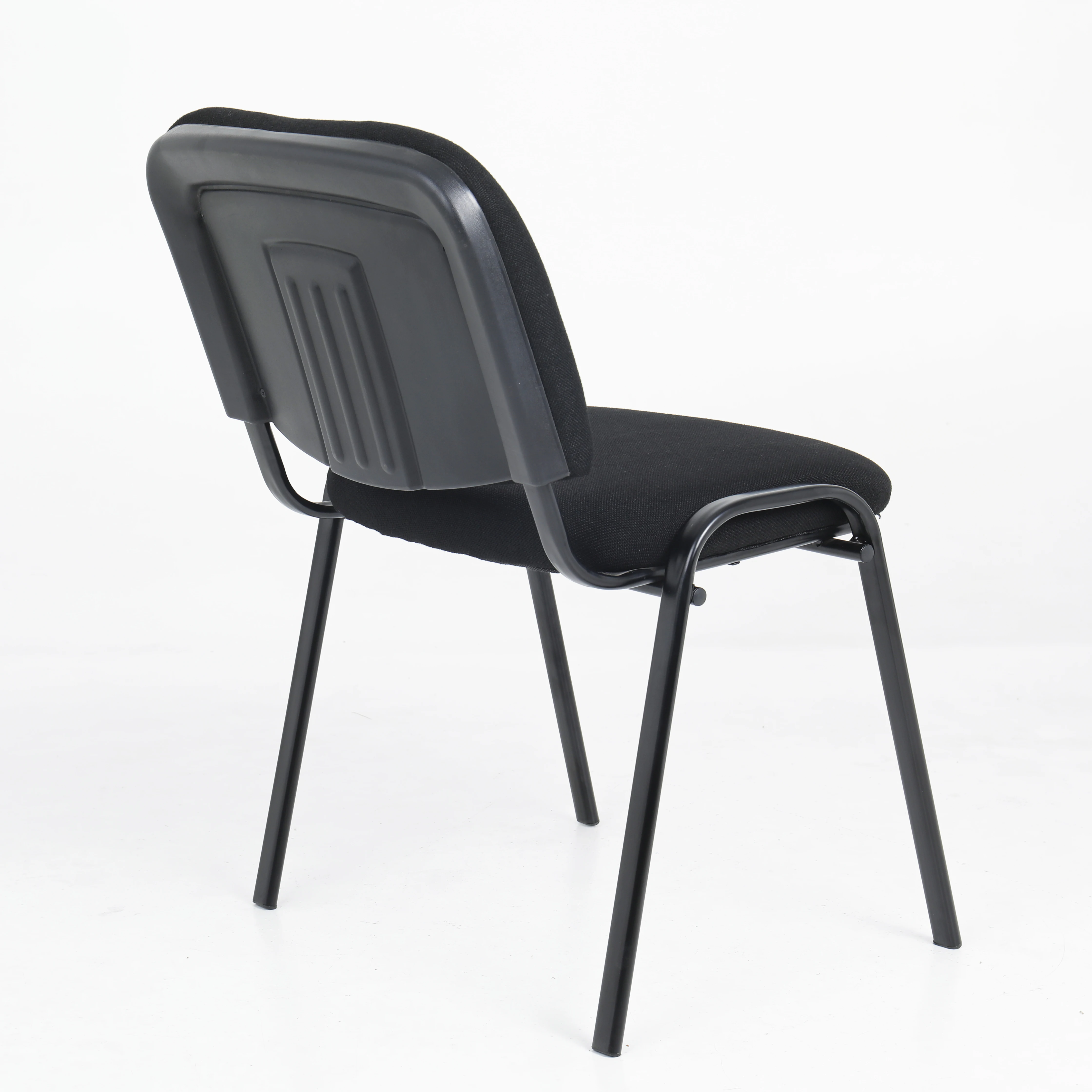 Metal Frame Fabric Armless Stackable Mesh Conference Chairs Conference Room Visitor Chair