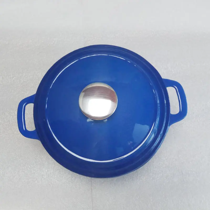 Factory Colorful Enamel Cookware Cast Iron Dutch Oven  Casserole Cooking Pot Sets Kitchen Ware Set With Lid