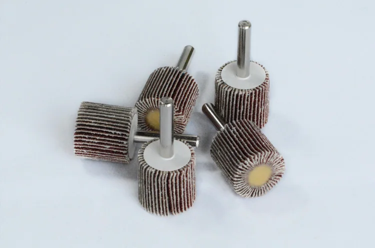 Абразивное откидное колесо с валом для Matel и дерева