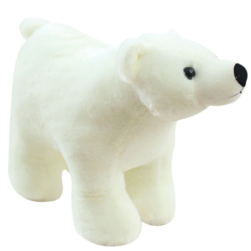 mini stuffed polar bear