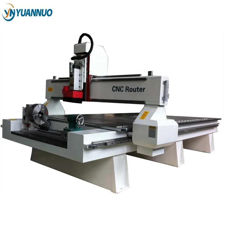 YN 1325 laguna 4 Axis Cnc Router Rotary Axis with High Quality and Stable Work