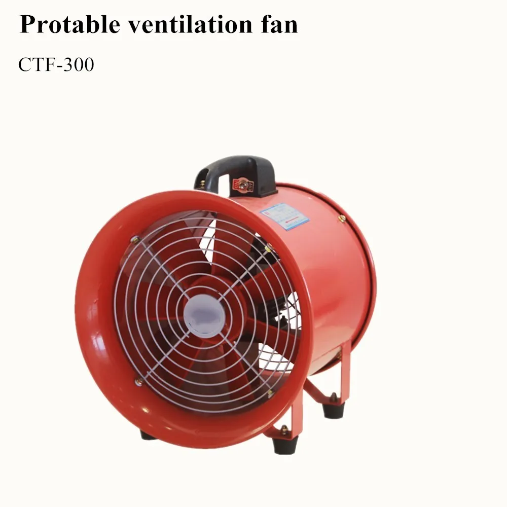 SHT-30 Portable Ventilator Fan Axial Exhaust Industrial Blower Types Powerful Flow Blower Fan
