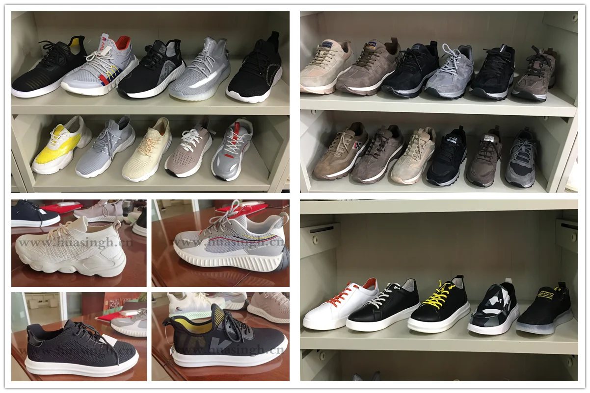 LXG,factory Cheap Price Super Breathable Knitted Upper Sport Shoes Casual Fashion Men Running Shoes for Sale HSS410 manufacture