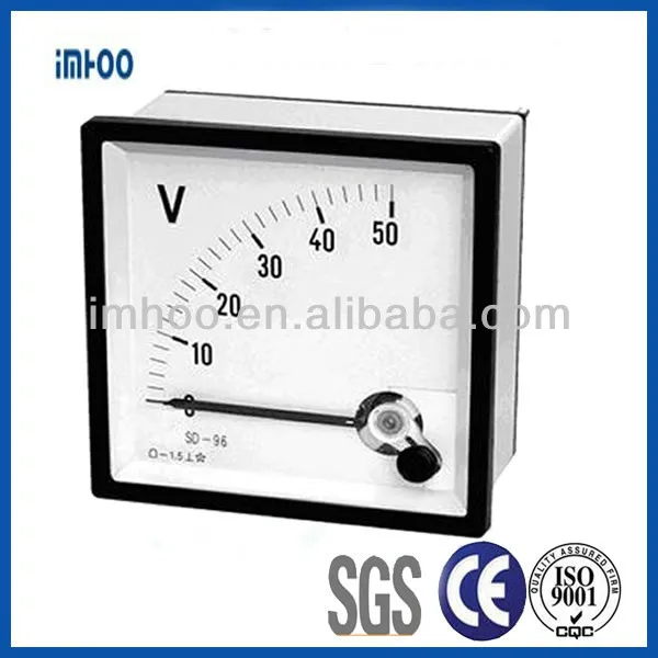 Analog Volt Meter Messgerät AC Voltmeter Spannung ... – Grandado