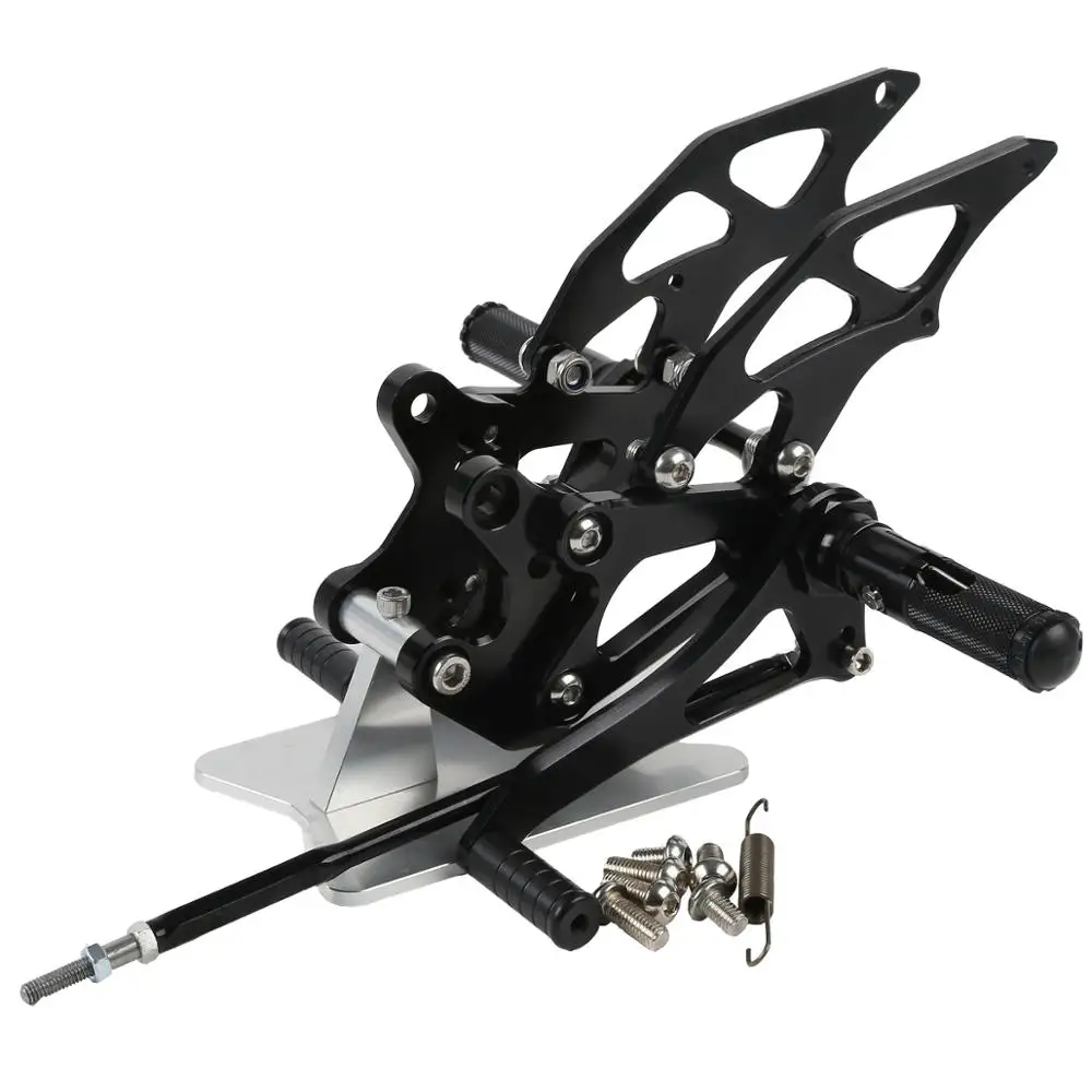 XMT-066 Motorcycle Parts - CNC Front Footrest Set for Ninja EX250