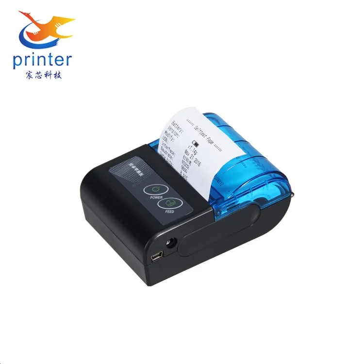 Портативный принтер для этикеток с Bluetooth. Мини принтер для печатных пломб. Best Bluetooth Printer uk.