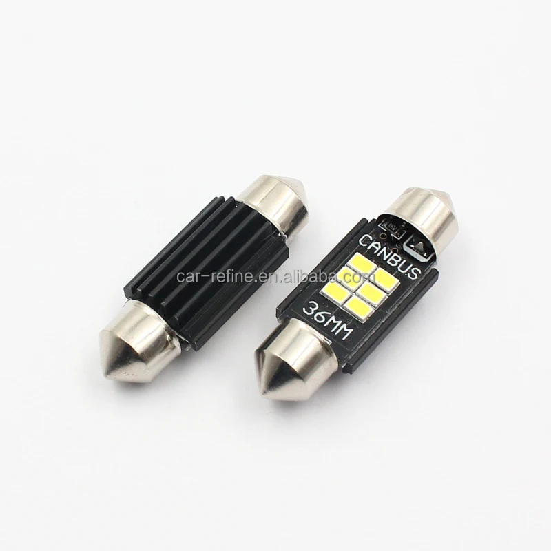 C5W Festoon LED Dome Light Bulbs 3020 6SMD 31mm 36mm 39mm 41mm Festoon LED Interior Light Canbus Car Festoon C5W LED Bulb