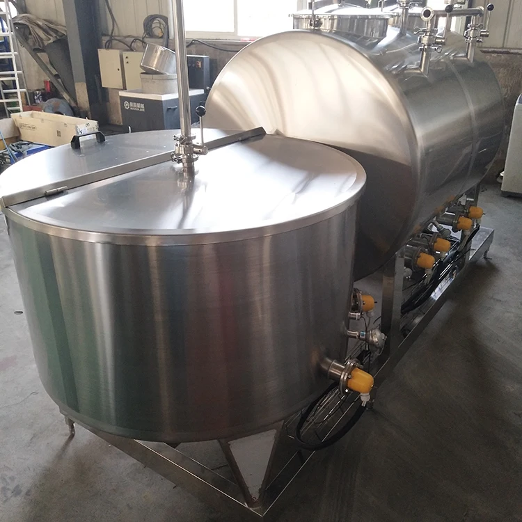 Небольшая полуавтоматическая система мойки напитков/молочных продуктов/пивоварни