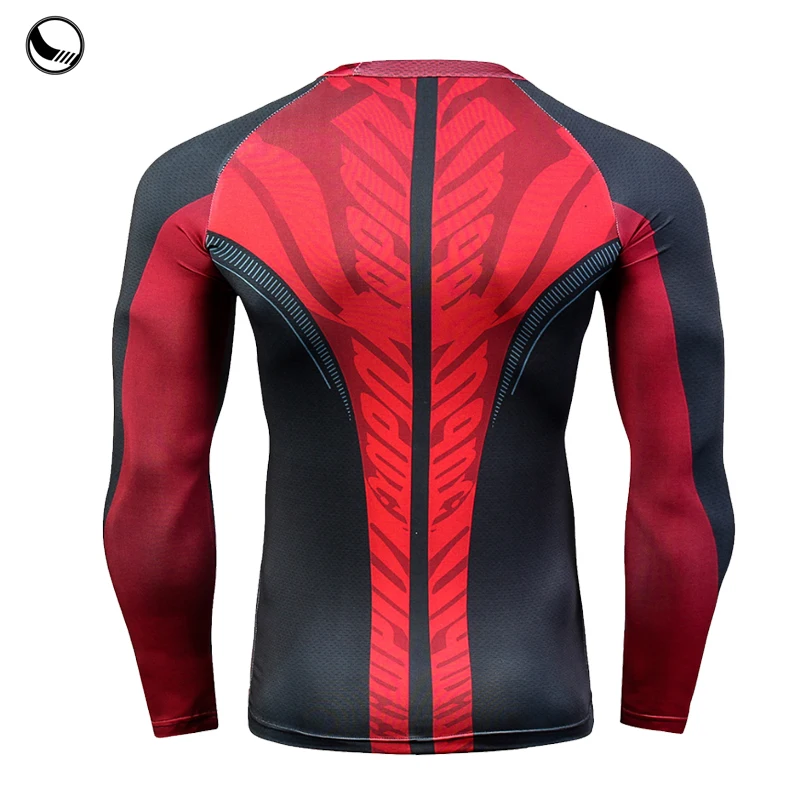 BETHERIVAL Cheap Mens Long Sleeve Rash Guard Shirts