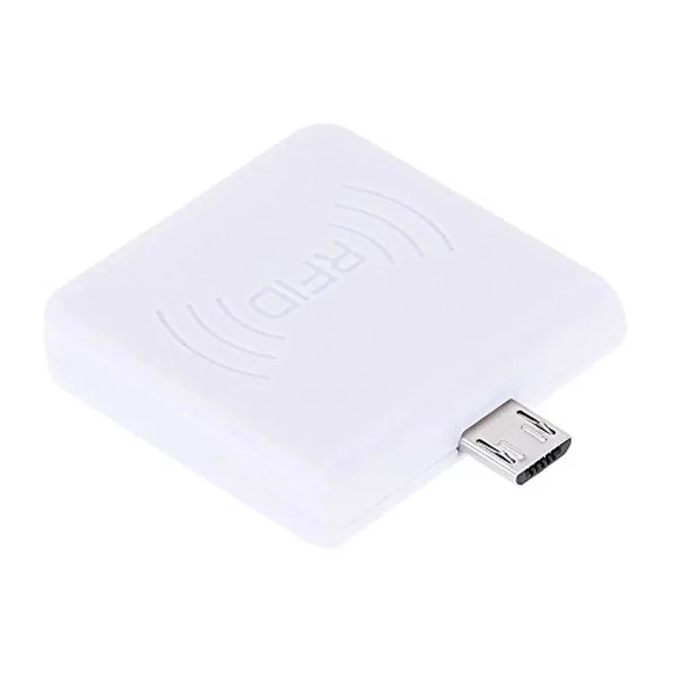 Smart ID/IC RFID Card Reader for Android External ABS Micro USB OTG 13.56 MHz Frequency