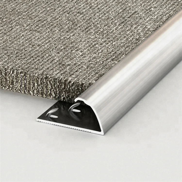 Source Niu Aluminium carpet edging/ floor to carpet transition strip/ Carpet edge protector on