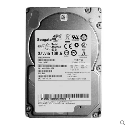 Seagate Enterprise Performance 10K HDD ST600MM0006 600 GB Internal Hard Drive Black
