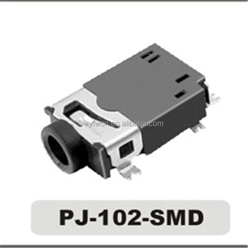 2,5 мм 5-контактный разъем аудио 2,5 мм Smd стерео джек для мобильного телефона