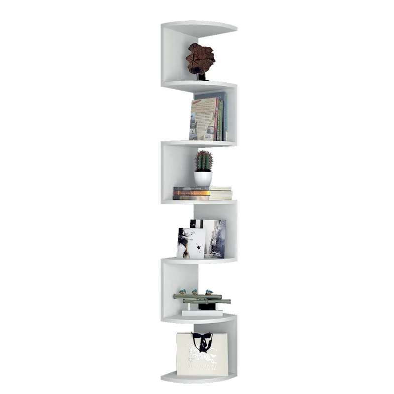 Promotion of High Quality MDF White Decorative Corner Shelf in Sale Wall Shelf