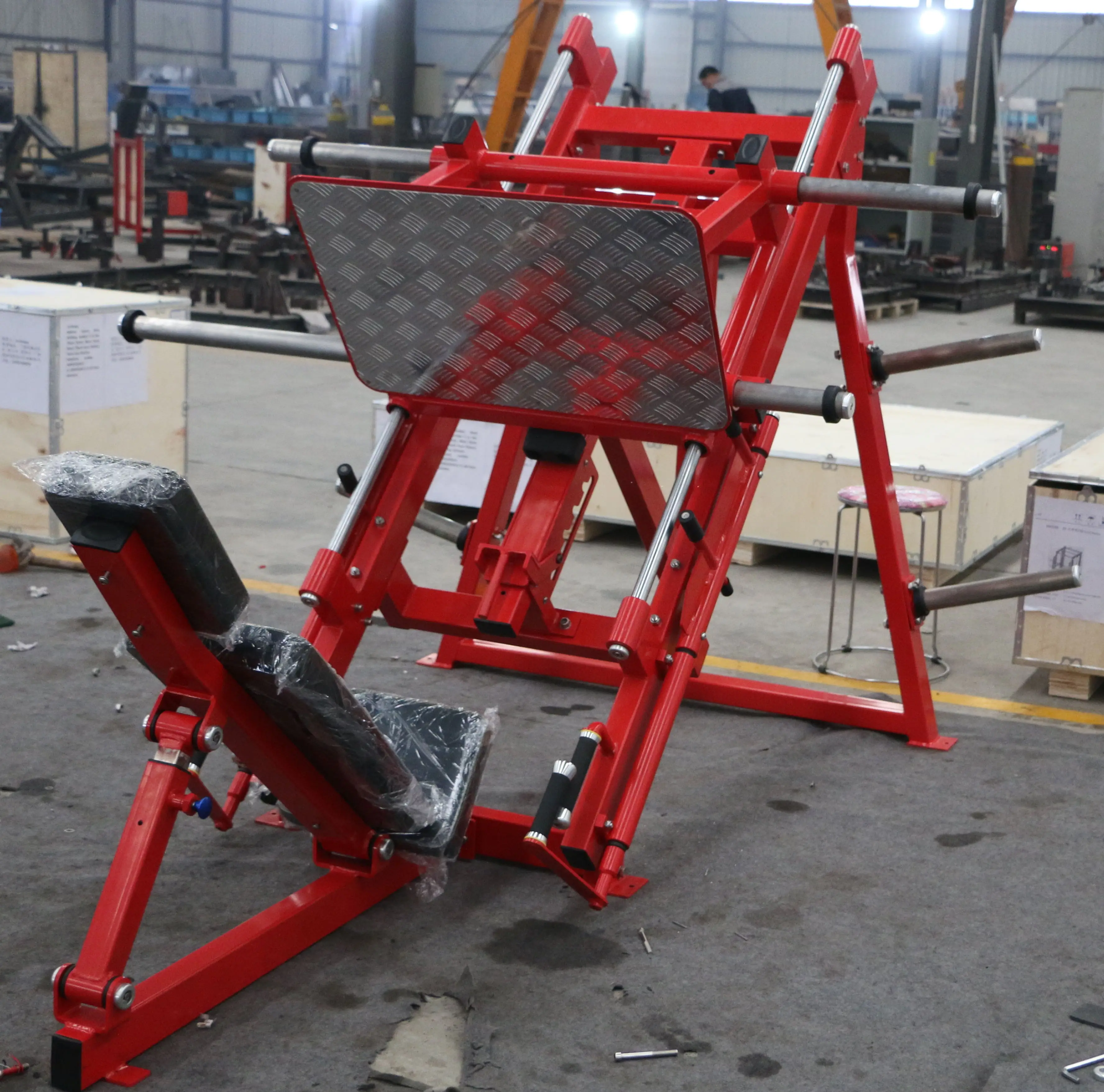 
 Популярное Коммерческое оборудование для тренажерного зала, оборудование для фитнеса, линейный пресс для ног  