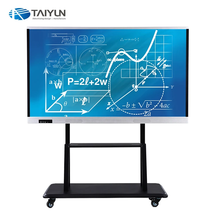 Super Slim 55 65 75 86 98 75inch lcd digital touch screen 60 inch display smart educational 75 inch interactive board