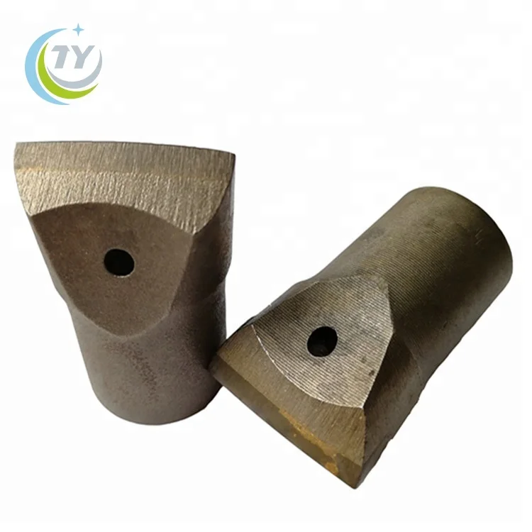 
 Flat chipways tungsten carbide tipped drill bits for rock stone