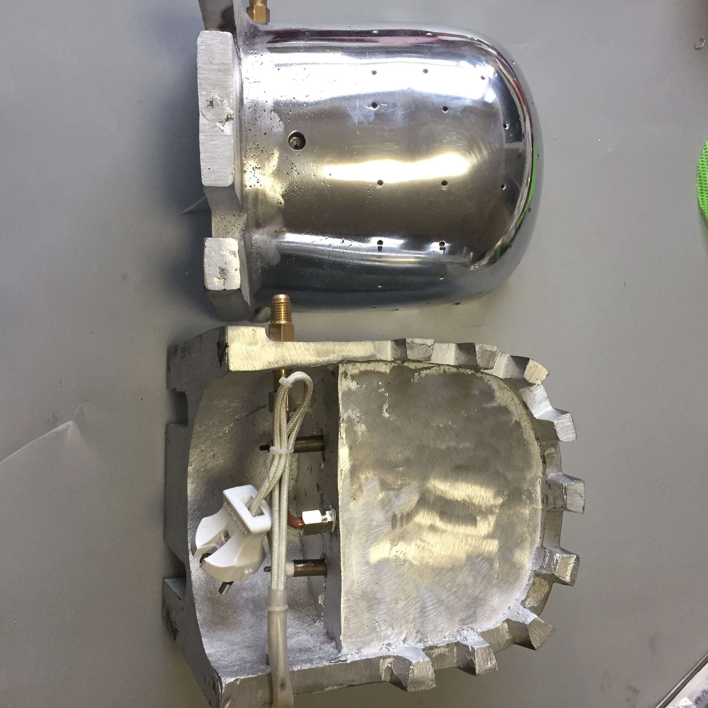 Customized Aluminum Hip Pop Cap Ironing Mould for Shaping Caps