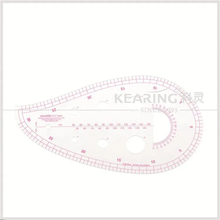 50cm R/ègle de courbe en plastique flexible Outil de tra/çage de tissu de manchon de dessin pour R/ègle de courbe flexible R/ègle de courbe en plastique Mesure de courbe de dessin de courbe