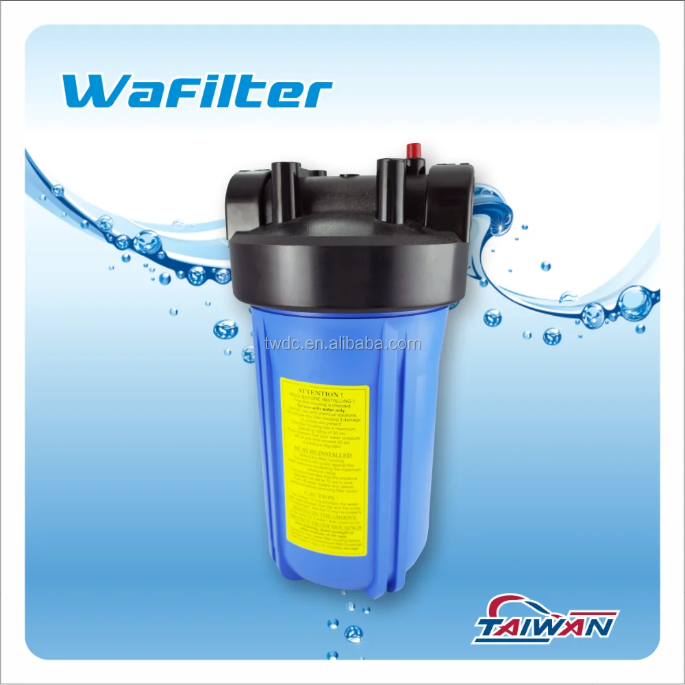 10/20 дюймовый большой синий корпус фильтра для воды Jumbo с рельефом давления для очистителя воды