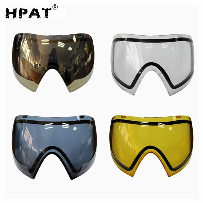 染料I4I5ペイントボールインビジョンゴーグルマスクサーマルダブル