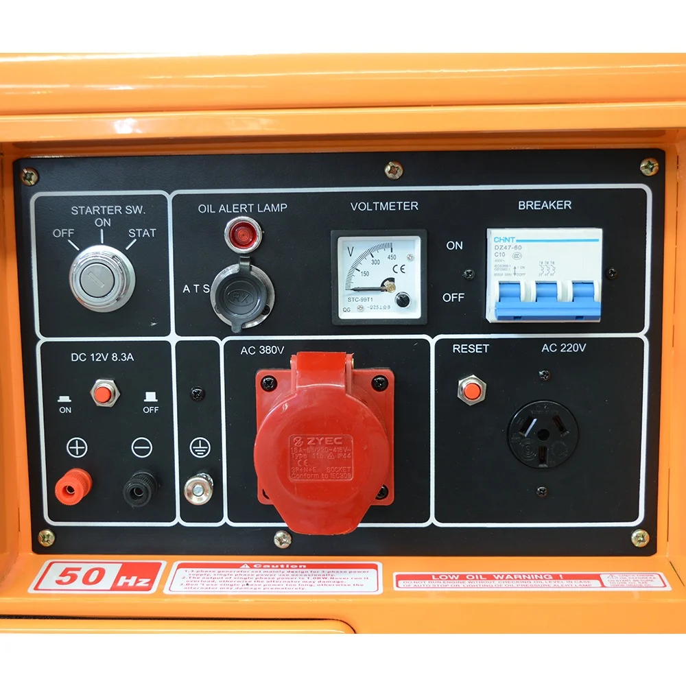KEYPOWER Mobile Gasoline Generators 5 kw for Home Use to Thailand