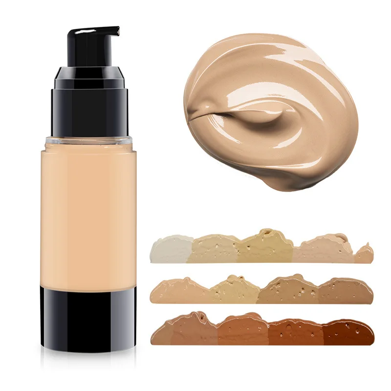 Base + Corrector De Alta Calidad,Color De Moda,Marca Privada,Cosmético,A La  Venta - Buy De Alta Calidad De Cara Natural Fundación 12 Colores Logotipo  Privado Cosmética,De Etiqueta Privada De Cosméticos,Más Oscuro De La