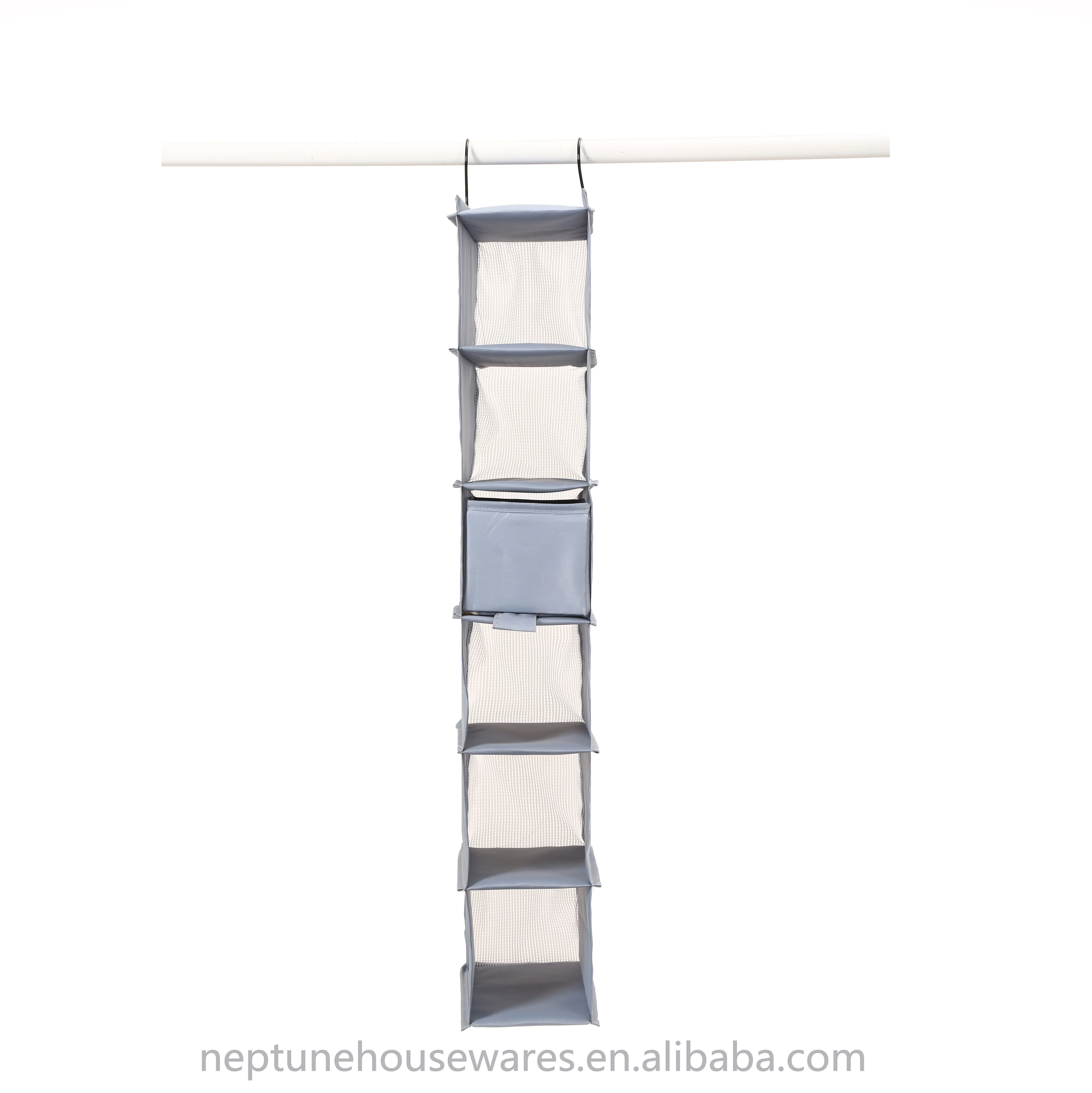 Factory Direct Home Shelf Rack Holders Fabric Foldable Storage Bag Closet Organizer Hanging Storage Bag Wardrobe