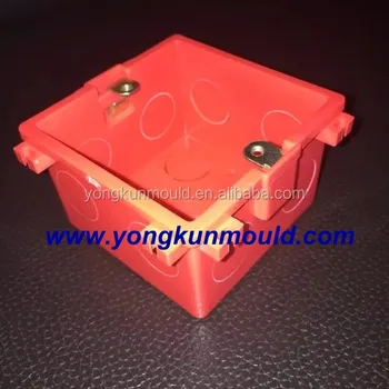 Making plastic PVC 110mm junction box mold