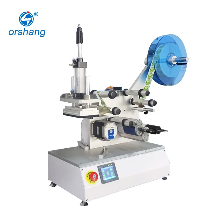 Верхняя самоклеящаяся наклейка, полуавтоматическая плоская машина для нанесения этикеток на пластиковые плоские бутылки