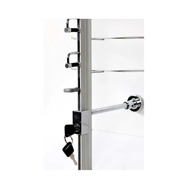 Aluminum Wall Optical Glasses Display Eyewear Eyeglasses Display Rack Eyewear Frame Optical  Display Rods