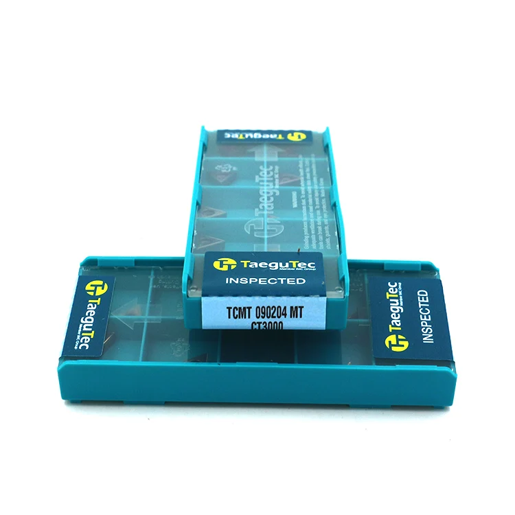 Taegutec Korea Ct3000 Cnc Cutting Tools Taegutec Insert TCMT090204 MT CT3000