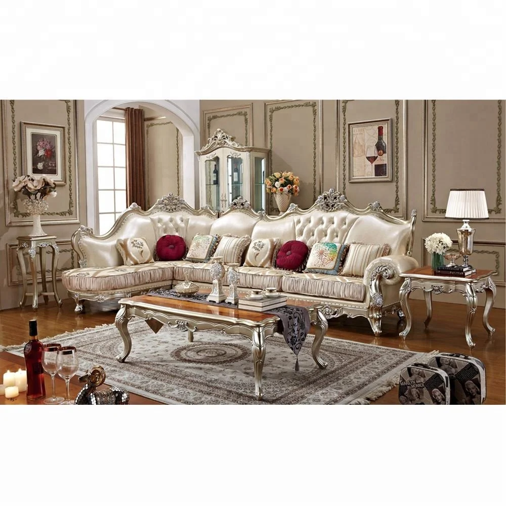 High Quality Luxury Classic Living Room Sofa Set Furniture