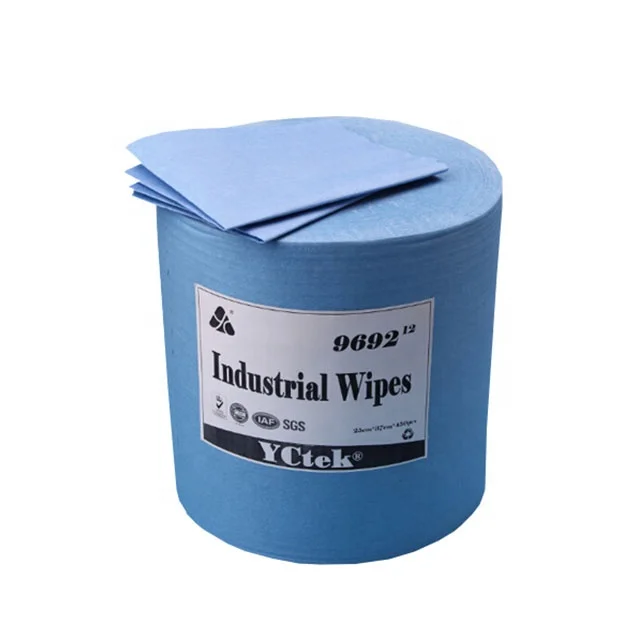 Cellulose Polyester Workshop Paper Roll Nonwoven Cellulose Polyester Wipe