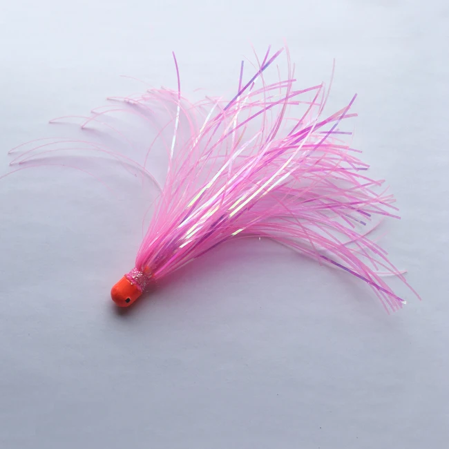 High Quality Red Lead Head Flash Witches Dressed Fishing Lure